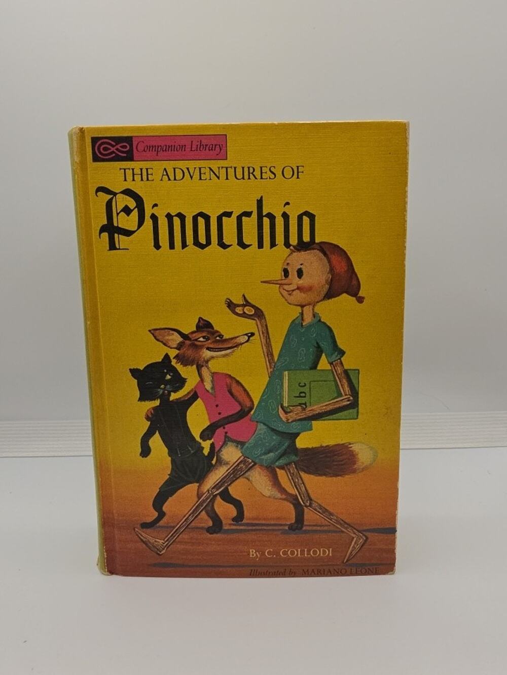 1965 Antique Book The Adventures of Pinocchio by C. Collodi